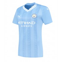 Dámy Fotbalový dres Manchester City Julian Alvarez #19 2023-24 Domácí Krátký Rukáv